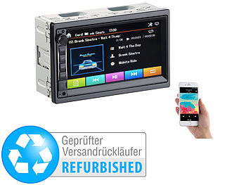 2-DIN-MP3-Autoradio mit Touchdisplay und Farb-Rückfahrkamera - Ihr  Elektronik-Versand in der Schweiz