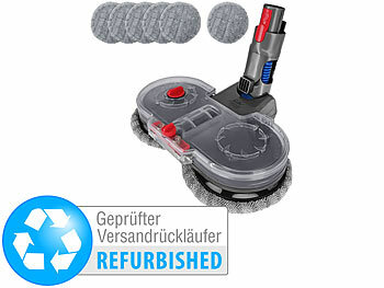 Moppbürsten: Sichler Elektrischer Wischaufsatz f. Dyson V7, V8, V10, V11, Versandrückläufer