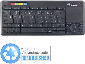 Touchpad: GeneralKeys Lernfähige Multimedia-Funk-Tastatur Versandrückläufer
