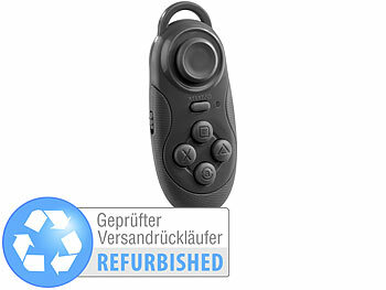 VR-Controller Handy: auvisio Mini-Akku-Game-Controller & Fernbedienung, Versandrückläufer