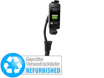 Callstel Kfz-Schwanenhals-Halterung, Ladefunktion für iPhone(Versandrückläufer)