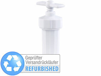 Knoblauch-Mühle: PEARL Knoblauchpresse- & Aufbewahrung, Versandrückläufer