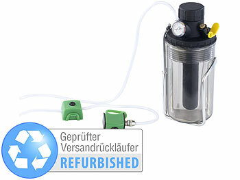 Sprüh-Nebler für Fahrrad: Semptec Sprühnebler fürs Fahrrad mit Luftpumpe, Versandrückläufer