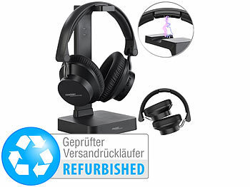 Digitaler Kopfhörer: auvisio Digitaler Funkkopfhörer & Hörverstärker, 98 db Versandrückläufer