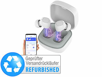 InEar: auvisio In-Ear-Stereo-Headset, Bluetooth 5, Versandrückläufer 