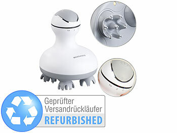 newgen medicals Deluxe-3D-Kopf- & Körper-Massagegerät, Versandrückläufer