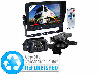Telecamera Retrovisore Universale Per Auto | CCD Con Visione Notturna A Infrarossi | Angolo Ampio | IP68 Impermeabile | Bianca