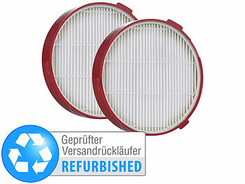 Akku-Staubsauger 2in1: Sichler 2er-Set Ersatz-HEPA-Filter, Versandrückläufer