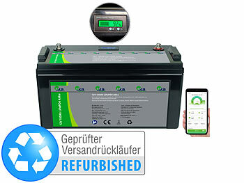 tka LiFePO4-Akku mit 12 V, 150 Ah / 1.920 Wh, Versandrückläufer