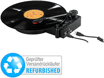 Q-Sonic USB-Plattenspieler mit MP3-Recorder UPM-200 (refurbished)