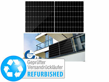 Solar Platte: DAH Solar Monokristallines 420-W-Solarmodul mit Halbzellen, Versandrückläufer