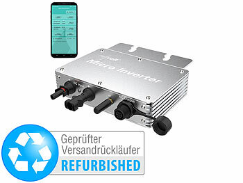 Mikro-Inverter: revolt WLAN-Mikroinverter für Solarmodule, 350 W, App, Versandrückläufer