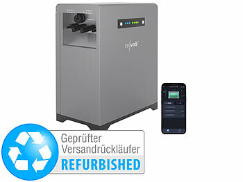 Solarstromspeicher: revolt Universal-Plug-&-Play-Akkuspeicher, Versandrückläufer