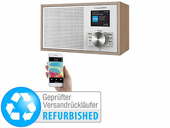 DAB+ Radio Stereo: VR-Radio Digitales DAB+-Radio, 2,4"/6,1-cm-Farbdisplay, Versandrückläufer