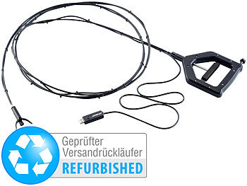 Endoskopkamera HD: Somikon Wasserfestes USB-Endoskop, HD-Kamera und Greifer (Versandrückläufer)