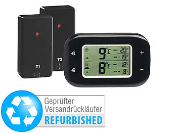 Rosenstein & Söhne Digitales Kühl- & Gefrierschrank-Thermometer, Versandrückläufer