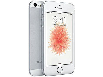 Apple iPhone SE (A1723) 128GB, 4", silber (generalüberholt/2. Wahl)