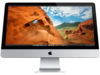 Apple iMac 27" Ende 2013, WQHD, Core i7, 16GB, SSD, HDD (generalüberholt)
