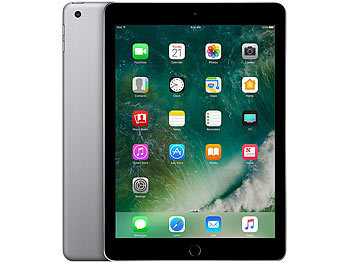 Apple iPad 5. Generation (2017), 32 GB, WiFi, space grau (generalüberholt)