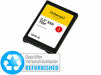 SSD SATA: Intenso Disque SSD TOP avec 1 To, 2,5", retour de livraison disponible sur eMall