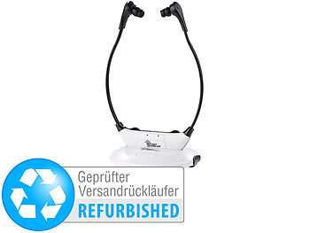 newgen medicals Funk-Kinnbügel-Kopfhörer, Bluetooth 4.0 (Versandrückläufer)