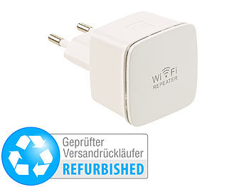 WLAN Repeater Stecker: 7links Mini-WLAN-Repeater WLR-350.sm Versandrückläufer