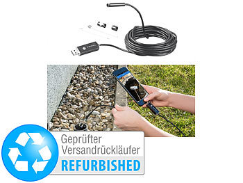 USB Camera: Somikon USB-HD-Endoskop-Kamera für PC Versandrückläufer