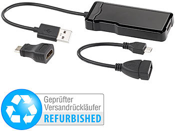 auvisio USB-HDMI-Videograbber für Videos bis Full HD (1080p),Versandrückläufer
