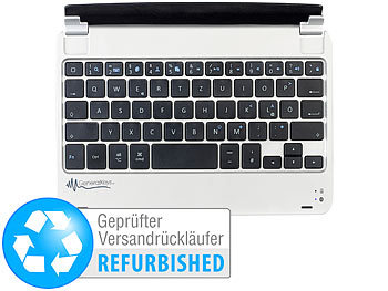 GeneralKeys Aluschutzcover mit Tastatur, Bluetooth, 7,9 (Versandrückläufer)