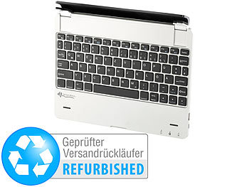GeneralKeys Tastatur mit Alu-Cover für 9,7" Android-Tablets (Versandrückläufer)