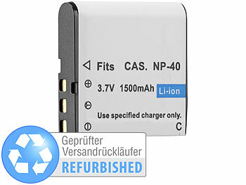 Video-Camcorder: Somikon Li-Ion-Akku für 4K-UHD-Camcorder DV-860.uhd,Versandrückläufer