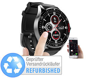 St. Leonhard Smartwatch mit Always-On-Display, Bluetooth, Versandrückläufer