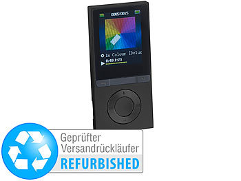 MP3 Player Bluetooth: auvisio MP3-Player V3 mit UKW-Radio & E-Book-Reader (Versandrückläufer)