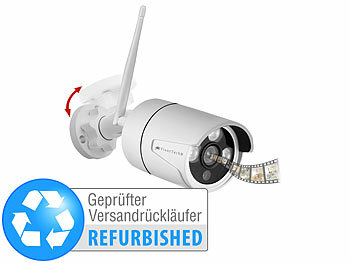 Überwachungsrekorder: VisorTech 2K-Funk-Kamera für Rekorder DSC-500.nvr, Nachtsicht, Versandrückläufer