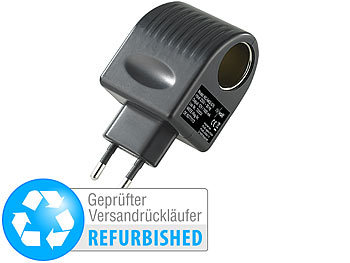 12 Volt Adapter: revolt Mini-Spannungswandler, 230/12 V, 1.000 mA, 12 Watt (Versandrückläufer)