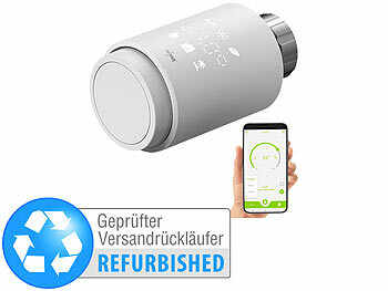 Thermostat-Köpfe: revolt Programmierbares WLAN-Heizkörperthermostat, Versandrückläufer