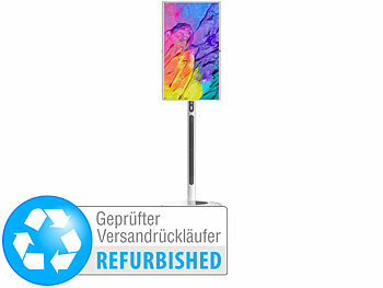 Mobiler Smart Bildschirm: auvisio Mobiler Streaming-Full-HD-Bildschirm mit 32", Versandrückläufer 