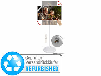 auvisio Mobiler Smart-Bildschirm mit 23,8", Android 13, Versandrückläufer 