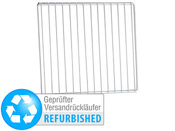 Backofen-Gitter: Rosenstein & Söhne Universal-Backofenrost, ausziehbar von 35 - 61 cm, Versandrückläufer