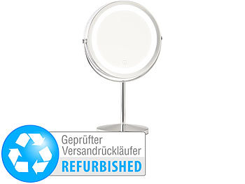 Touch-Kosmetikspiegel: Sichler Beauty LED-Kosmetikspiegel, 2 Spiegelflächen, Versandrückläufer