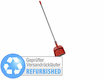 Besen-Set: Sichler 4in1-Komfort-Kehrset mit Abzieher und Schaufel, Versandrückläufer