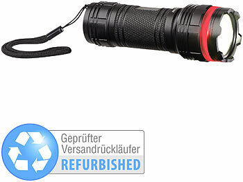 KryoLights Cree-LED-Taschenlampe mit Alu-Gehäuse, Versandrückläufer