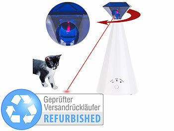Spielzeug Katze: Sweetypet Automatische Laser-Katzenangel Versandrückläufer