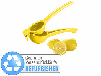 Hand Hebel Zitruspresse: Rosenstein & Söhne Manuelle Zitrus- und Saftpresse, Versandrückläufer