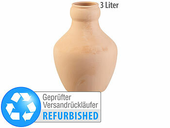 Gartenbeet-Bewässerung: Royal Gardineer Terracotta-Bewässerungskugel für Gartenbeete, Versandrückläufer