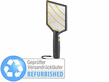 Fliegenklatsche Strom: infactory Kompakte elektrische Fliegenklatsche im Reise-Format,Versandrückläufer