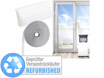 Klima Abluft Balkontüren: Sichler XXL-Universal-Fenster- & Türabdichtung Klimaanlagen, Versandrückläufer 