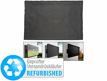 Schneeschutz: infactory Outdoor-TV-Abdeckung, für Geräte mit 55" - 58", Versandrückläufer