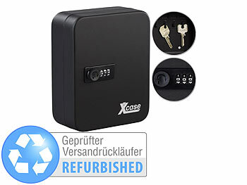 Xcase Stahl-Schlüsselschrank für 20 Schlüssel, Versandrückläufer