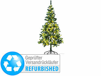 Weihnachts-Deco: infactory Weihnachtsbaum mit Bodenständer, 180 cm, Versandrückläufer 